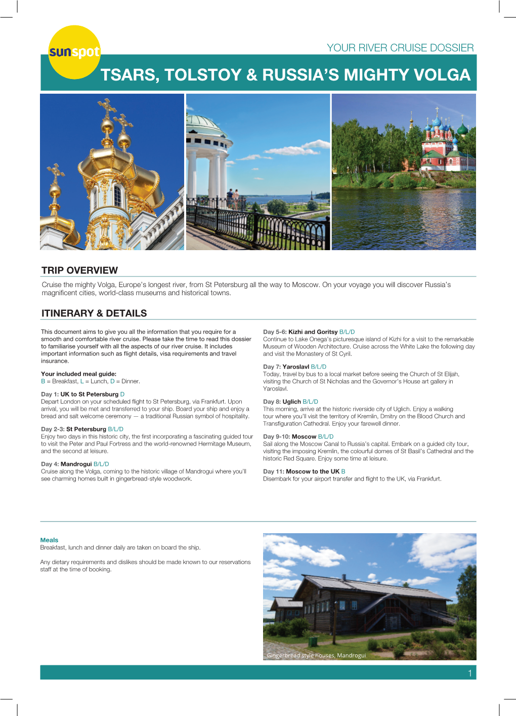 Tsars, Tolstoy & Russia's Mighty Volga