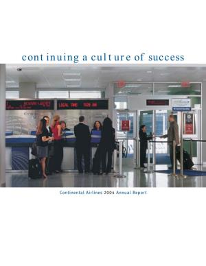Continental Airlines, Inc. 2004 Annual Report