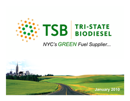 NYC'sgreen Fuel Supplier