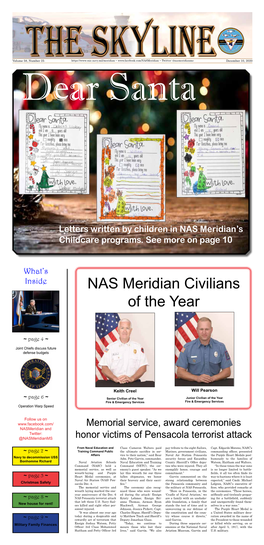 NAS Meridian Civilians of the Year