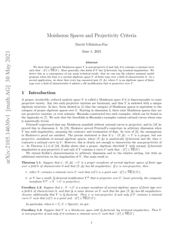 Moishezon Spaces and Projectivity Criteria