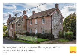An Elegant Period House with Huge Potential