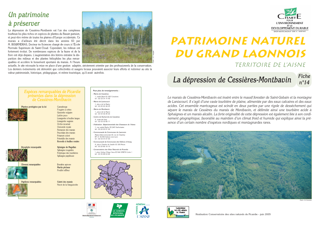 PATRIMOINE NATUREL DU Grand LAONNOIS