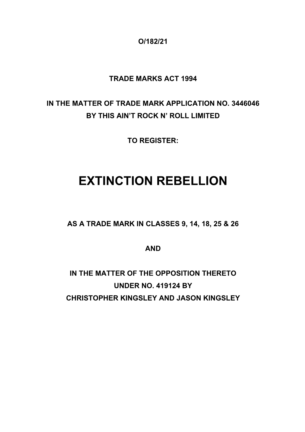 Extinction Rebellion