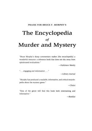 The Encyclopedia Murder and Mystery