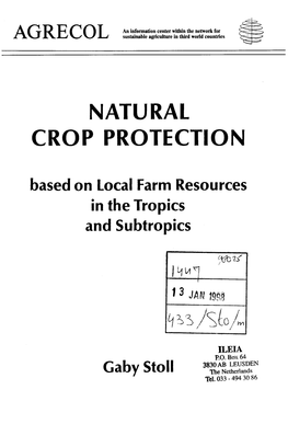 Natural Crop Protection