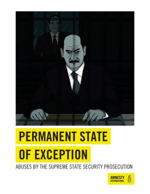 Abuses by the Supreme State Security Prosecution