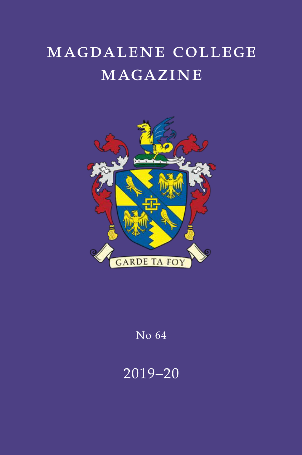 Magdalene College Magazine 2019-20