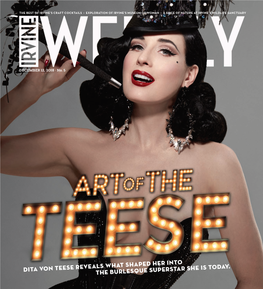 Dita Von Teese Reveals What Shaped Her Into the Burlesque Superstar She Is Today