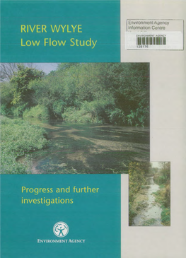 RIVER WYLYE Low Flow Study