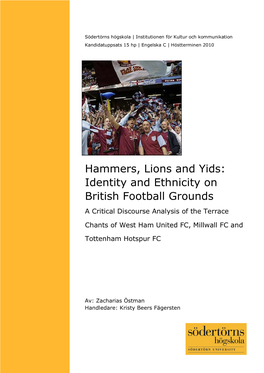 Hammers, Lions and Yids: Identity and Ethnicity on British Football Grounds