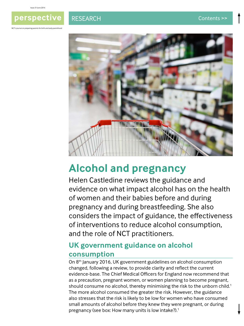 Alcohol and Pregnancy