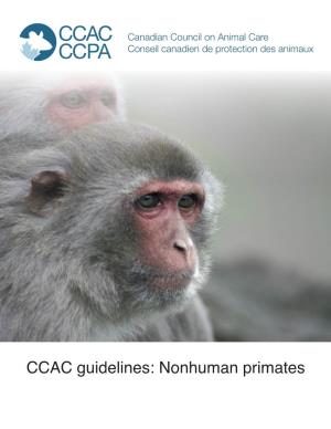 Nonhuman Primates Date of Publication: April 2019