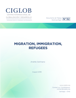 Migration, Immigration, Refugees