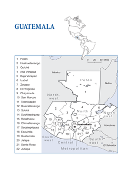 Guatemala Country Profile Health in the Americas 2007