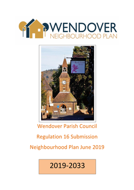 Wendover Neighbourhood Plan Submission Version