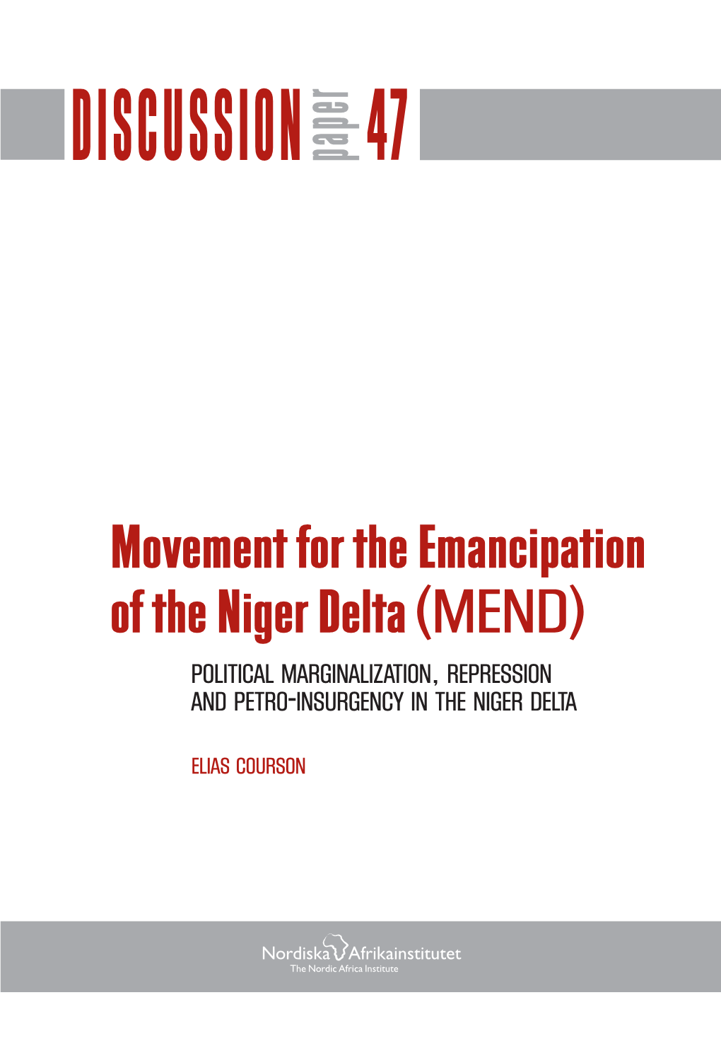 Movement for the Emancipation of the Niger Delta