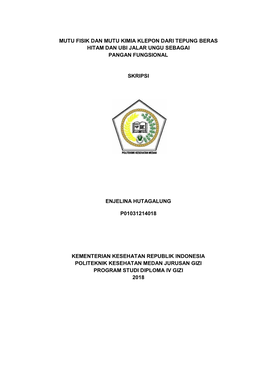 MUTU FISIK DAN MUTU KIMIA KLEPON DARI TEPUNG BERAS HITAM DAN UBI JALAR UNGU SEBAGAI.Pdf