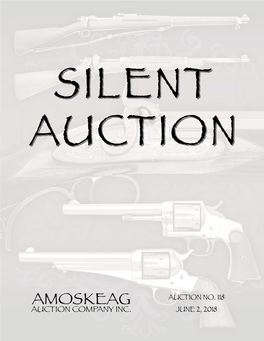 Auction No. 118 June 2, 2018 Amoskeagjune 2, 2018 - Sale No