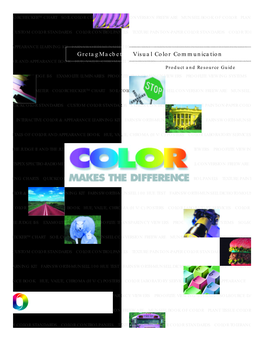 Gretagmacbeth Visual Color Communication