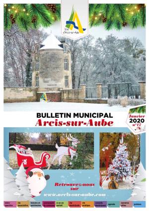 BULLETIN MUNICIPAL Janvier 2020 Arcis-Sur-Aube N°17