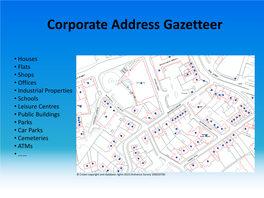 Corporate Address Gazetteer