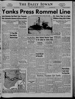 Daily Iowan (Iowa City, Iowa), 1943-01-26
