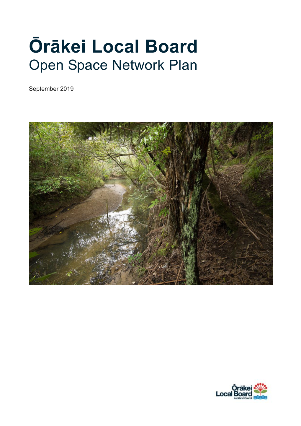Ōrākei Local Board Open Space Network Plan