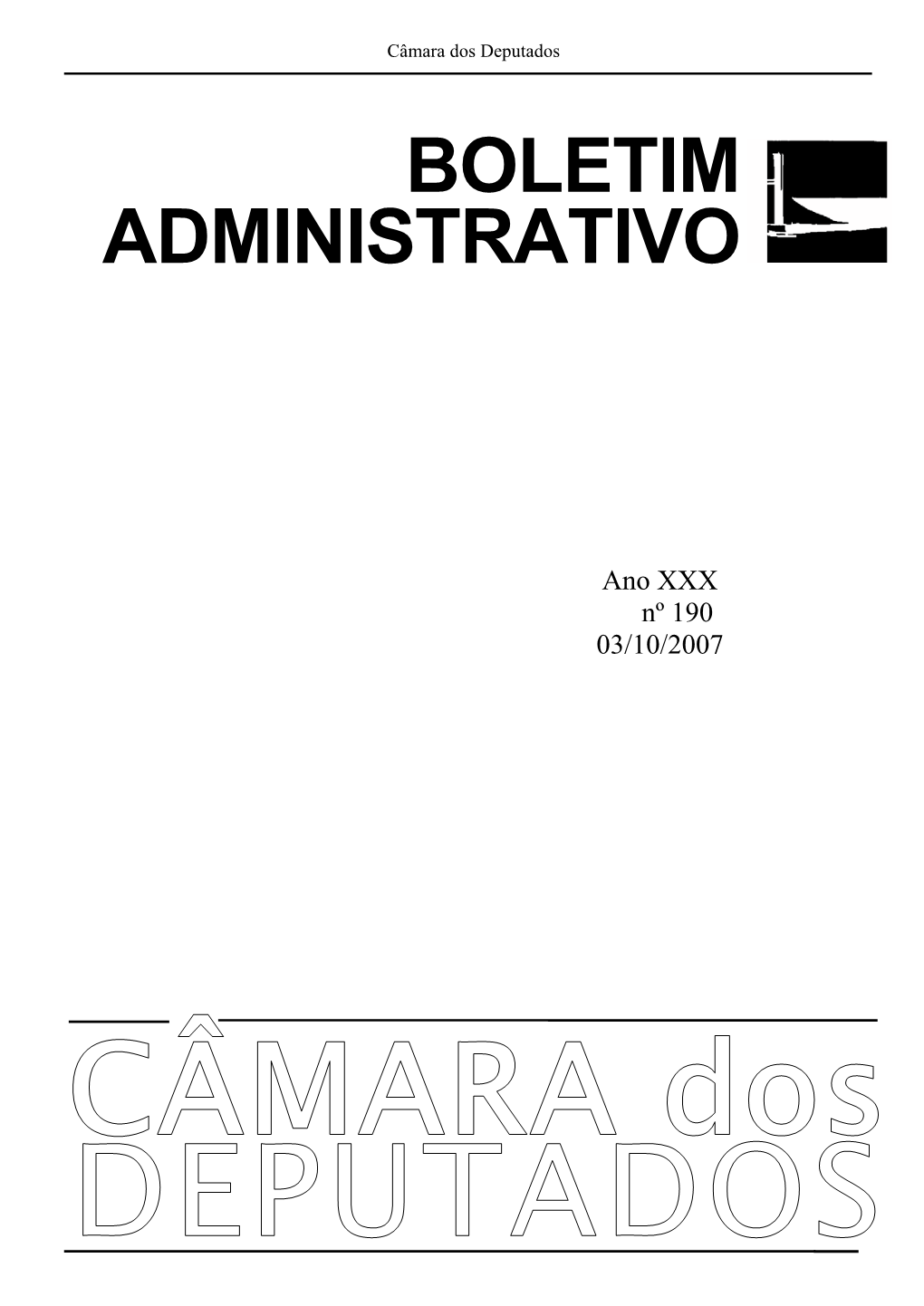 Boletim Administrativo