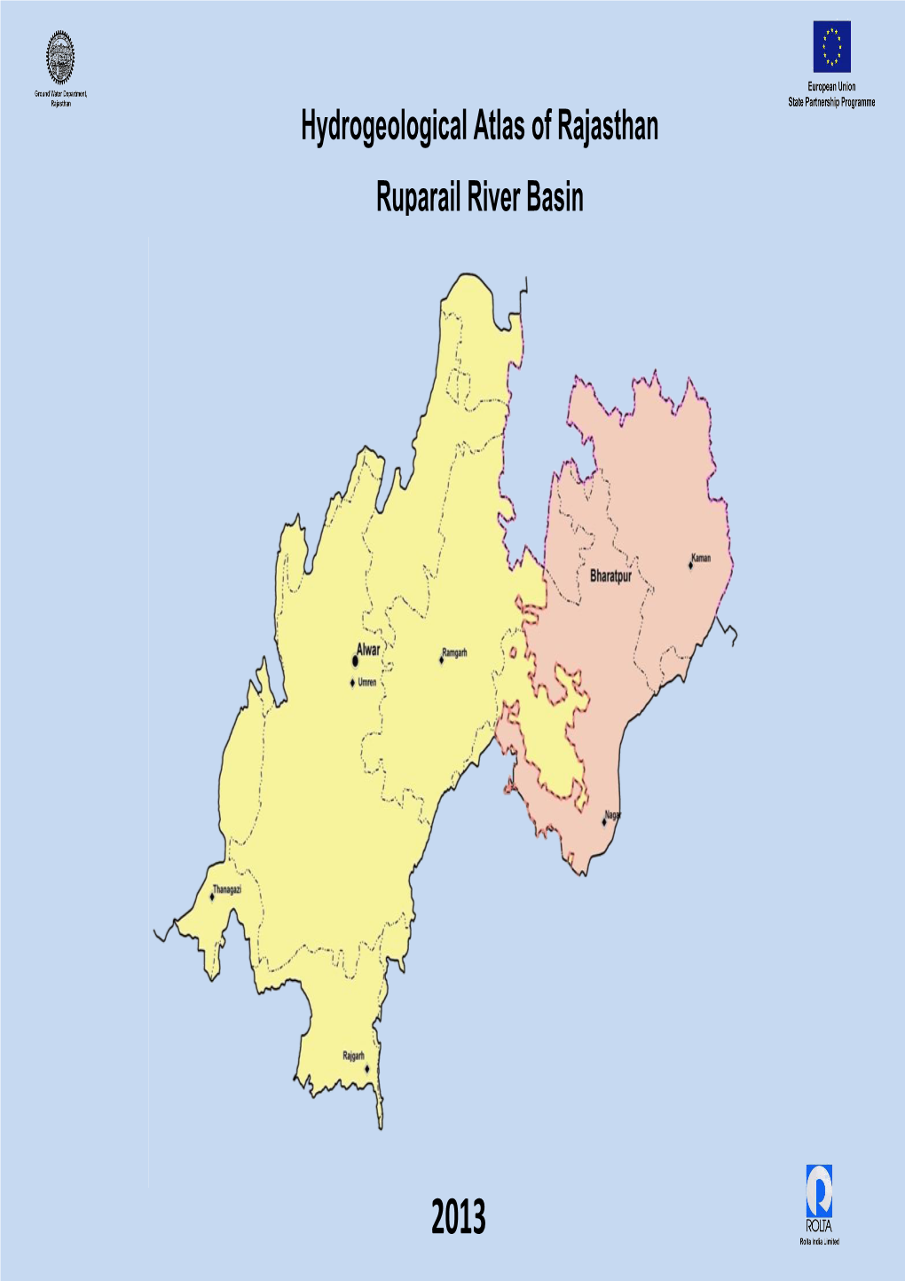 Hydrogeological Atlas of Rajasthan Ruparail River Basin