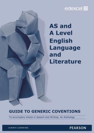 AS and a Level English Language and Literature