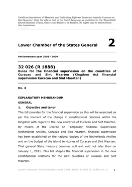 R 1888) Rules for the Financial Supervision on the Countries of Curacao and Sint Maarten (Kingdom Act Financial Supervision Curacao and Sint Maarten)