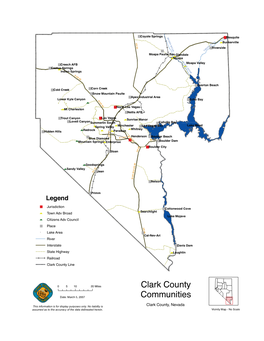 Clark County Evacuation Routes and Shelters