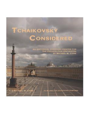 Tchaikovsky Considered