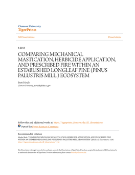 Comparing Mechanical Mastication