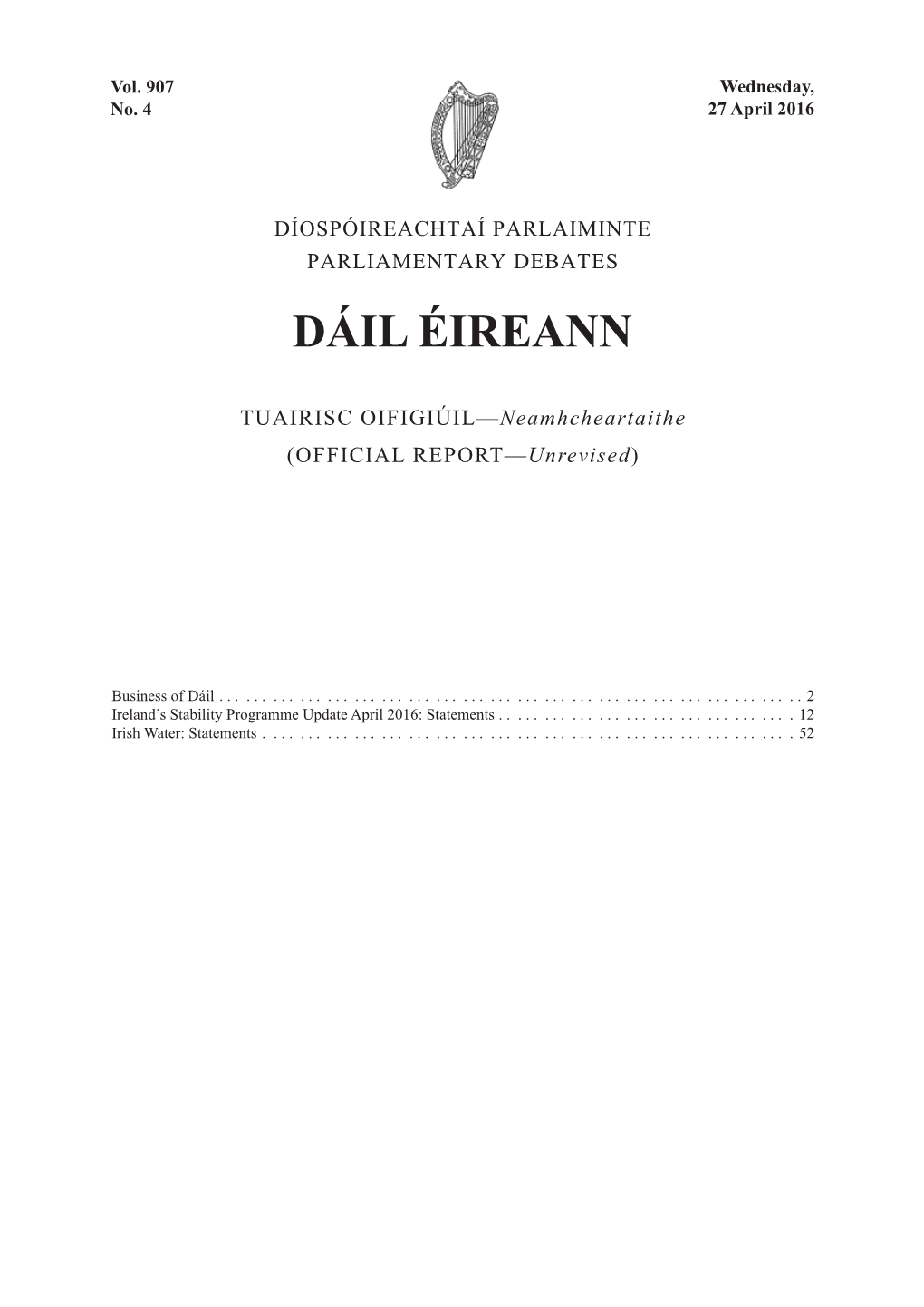 Dáil Éireann