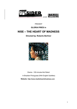 Nise – the Heart of Madness