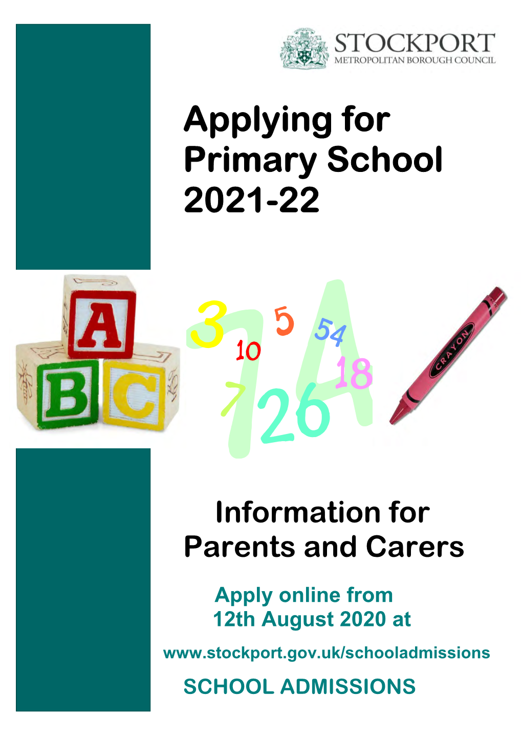 Applying for Primary School Booklet 2014-2015