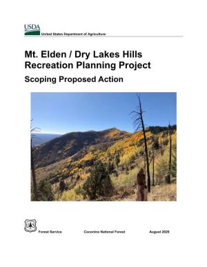 Mt. Elden Dry Lake Hills Recreation Planning