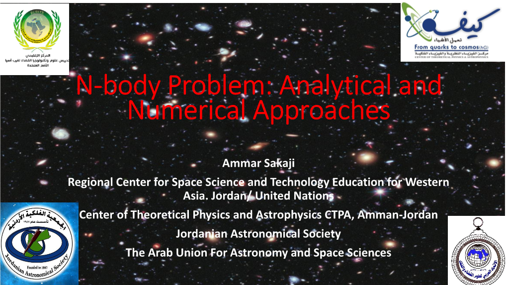 N-Body Problem: Analytical and Numerical Approaches