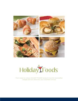Holiday Foods Brochu