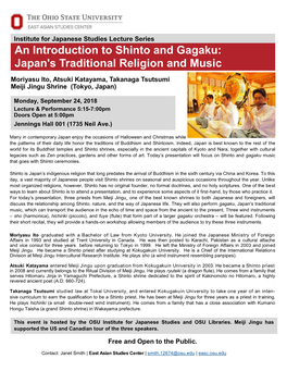 Shinto Gagaku Flyer.Pdf