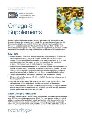 Omega-3 Supplements May Interact with Drugs That Affect Blood Clotting
