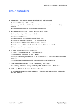 ATC Disruption 7 December 2013