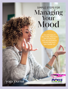 Managing Your Mood