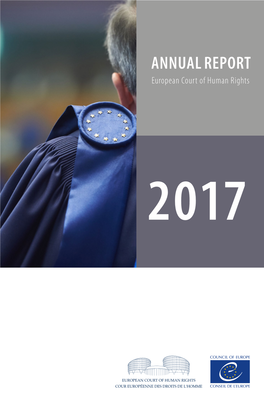 2017 Annual Report of the European Court of Human Rights