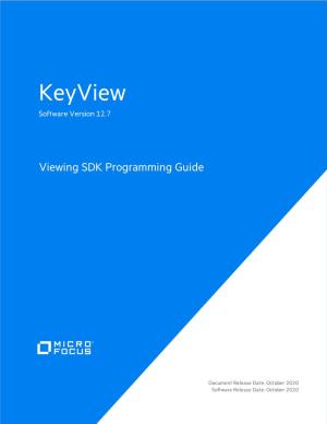 IDOL Keyview Viewing SDK 12.7 Programming Guide