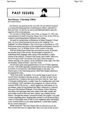 Dan Duryea Page 1 Of6