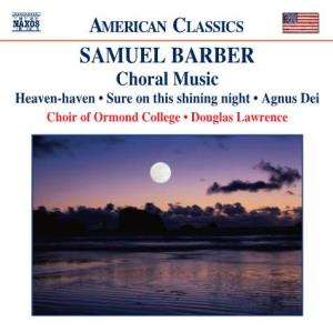 SAMUEL BARBER Evening During Term in the College Chapel and Presents an Annual Concert Series
