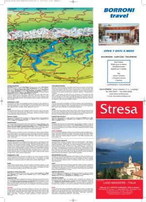 Mappa Di Stresa (Lago Maggiore)